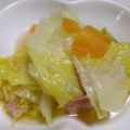 クックBG73KS☆'s cooksnap of when they made 白菜とベーコンのコンソメ蒸し.