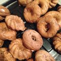 kumiisa's cooksnap of when they made ココア生地の焼きドーナツ♪バレンタインに.