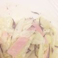 しばーちゃん's cooksnap of when they made キャベツとひじきのわさびマヨサラダ.