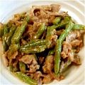 なんなこなんだ's cooksnap of when they made 豚肉といんげん豆の胡麻味噌マヨネーズ炒め.