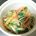 サク花's cooksnap of when they made 水菜と人参の簡単サラダ.