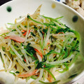 memecyann's cooksnap of when they made 簡単！豆苗ともやしのドレッシング和え.