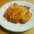 おもおも's cooksnap of when they made 鶏むね肉の甘酢漬け★柚子こしょう風味.