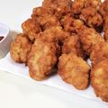 のろのろ☆☆☆'s cooksnap of when they made おからの簡単ヘルシーナゲット♡.
