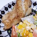 ナナヒカ's cooksnap of when they made 簡単、タラのポワレ、レモンバターソース.