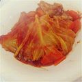 クックCMK65T☆'s cooksnap of when they made 1日分の野菜で豚バラとキャベツの重ね煮.