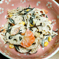 syumana's cooksnap of when they made ひじきと蓮根のサラダ.