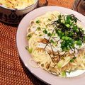 ｃｈｉａｒｉ's cooksnap of when they made 海の幸♡たっぷり葱としらすのパスタ.