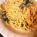 ぶたりーな's cooksnap of when they made 明太子とほうれん草の和風スパゲティ.