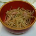 ゆるらりら's cooksnap of when they made もやしとハムの辛子醤油和え.