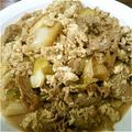 ほー＊'s cooksnap of when they made すき焼き風♪簡単肉豆腐.