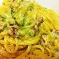 ☆HK☆'s cooksnap of when they made 簡単☆アボカドとベーコンのクリームパスタ.