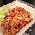noe0920's cooksnap of when they made めんつゆで簡単すぎ☆豚キムチ☆.