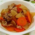 notty1104's cooksnap of when they made 大根と豚バラの炒め煮.