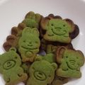 めいあいママ's cooksnap of when they made ノンバター＊エッグの抹茶クッキー.