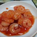 月兎☆'s cooksnap of when they made お弁当に♪5分で出来る即席エビチリ風!?.