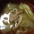 はなまるみんと's cooksnap of when they made 豚肉・白菜・長ねぎの野菜たっぷりすまし汁.