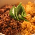 BiwacoJune's cooksnap of when they made 合挽き肉のそぼろ.