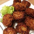 かすぴょ's cooksnap of when they made きゃべつたっぷり♪メンチカツ.