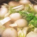 yuchinori's cooksnap of when they made 超簡単♡白菜とウインナーの中華スープ.