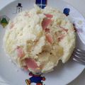 きるな's cooksnap of when they made レンジで簡単♪じゃがハムの蒸しパン.