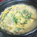 ｃｈｉａｒｉ's cooksnap of when they made 鶏とシメジのたまご雑炊.