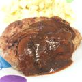 tink01's cooksnap of when they made 肉汁たっぷり♡ハンバーグ.