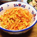 YUKIKI☆'s cooksnap of when they made シンプル☆鰹節で人参しりしり.