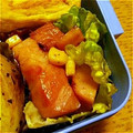 単刀直入's cooksnap of when they made 角切りベーコンとレタスの黒こしょう炒め.