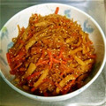 smileぺんちゃん's cooksnap of when they made 常備菜に☆人参と蒟蒻のきんぴら.