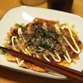 ココアｍａｍａ's cooksnap of when they made ＜節約メニュー＞ジャガお好み焼き.