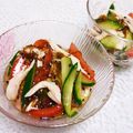 小梅チャン♡'s cooksnap of when they made 夏にピッタリ！もずく酢で蒸し鶏サラダ.
