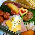 ぽぉちゃん♪'s cooksnap of when they made 妖怪ウォッチ☆キャラ弁☆モレゾウ 簡単！.