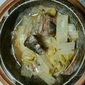 mount's cooksnap of when they made 旨♪簡単♪ヘルシーな白菜のサバ缶煮.