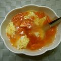 UMAe's cooksnap of when they made シンプル☆トマトと卵の中華風スープ.