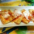 りゆじゅん2's cooksnap of when they made 簡単すぐ！油あげのキムチチーズのせ.