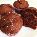 まこさんど's cooksnap of when they made ✿　チョコレート　マフィン　✿.