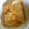 こめ子ちゃん's cooksnap of when they made 簡単お洒落にグラタン風フレンチトースト☆.