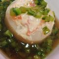 ケトルん's cooksnap of when they made かぶの鶏ひき肉詰めあんかけ.