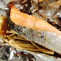 うい太郎's cooksnap of when they made 鮭のホイル焼き.