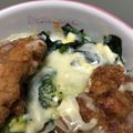 amy108's cooksnap of when they made ブロッコリーと唐揚げのチーズ焼き.