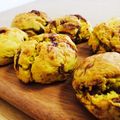 ma_chary's cooksnap of when they made HM☆カボチャとゴロゴロチョコのスコーン.