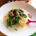 smilesmily's cooksnap of when they made 簡単すぎる♡絶品☆ミルクスープパスタ.