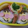 しまじろぉ's cooksnap of when they made ☆アンパンマンの巻き寿司☆.