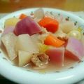 あきえ。's cooksnap of when they made カラフル根菜のポトフ.
