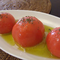 akiozawa's cooksnap of when they made 丸ごとトマトのサラダ.