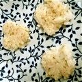 kaeかえちゃん's cooksnap of when they made 離乳食おやつ　すりゴマせんべい.