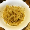 しろっくま's cooksnap of when they made レンジで簡単！！もやしのナムル☆.