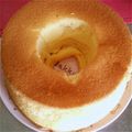 ☆ママ★'s cooksnap of when they made シフォンケーキ♥︎材料3つ＊超簡単.