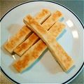 D＆M's cooksnap of when they made ポリ袋で簡単★ベリーチーズスティックパン.